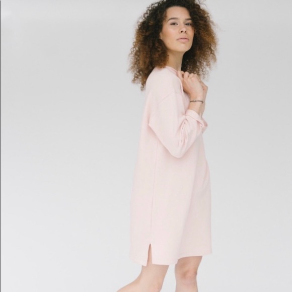 Pink Sweater Dress - Picture 3 of 3